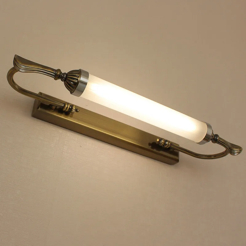 Compare Prices On Waterproof Bathroom Lighting Online Ping European Mirror Front Lamp Bathroom Cabinet Lights Wall Retro Vanity Long Waterproof Anti Fog