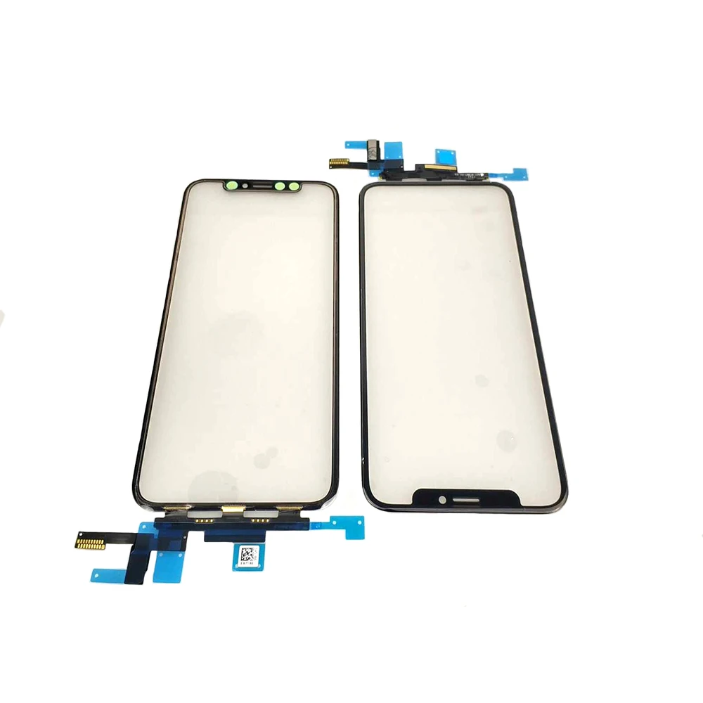 

1PCS OEM Tested 5.8'' Front Glass + Touch Flex Cable For iPhone X LCD Digitizer Repair