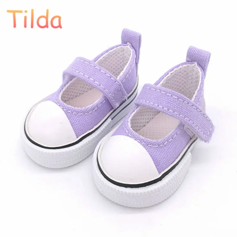 Tilda 6cm Toy Shoes For Paola Reina font b Doll b font Fashion Mini Summer Shoes