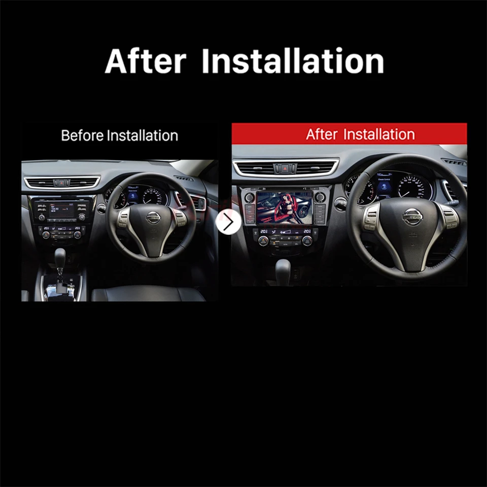 Discount KiriNavi Octa core 4G LTE android 7 car gps navigation for Nissan Xtrail Qashqai radio mp3 2013 - 2017 support 4K Video 4G 2