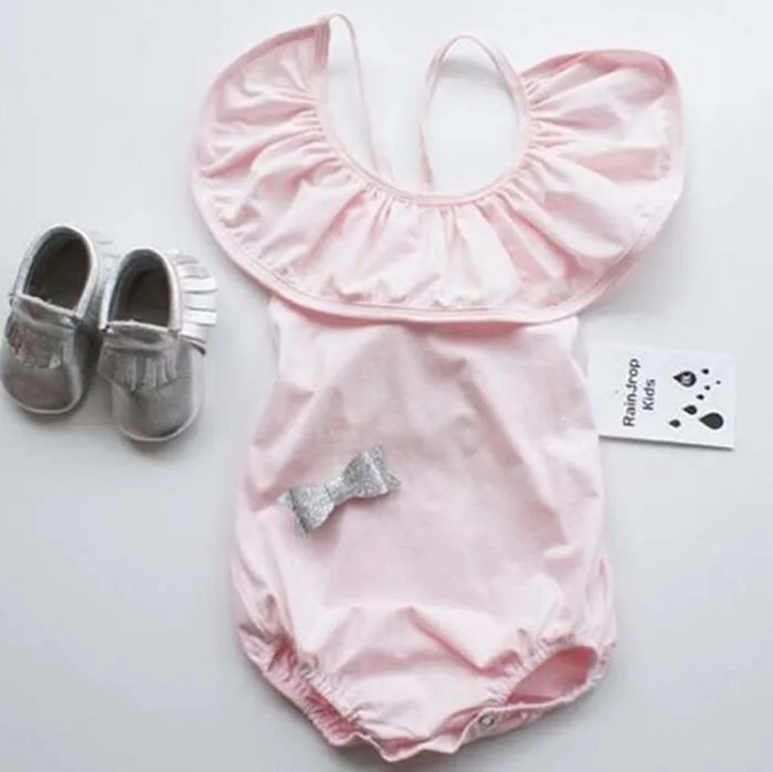 Cotton Baby Girls Romper Body Baby Clothing Sets Branded Newborn Summer