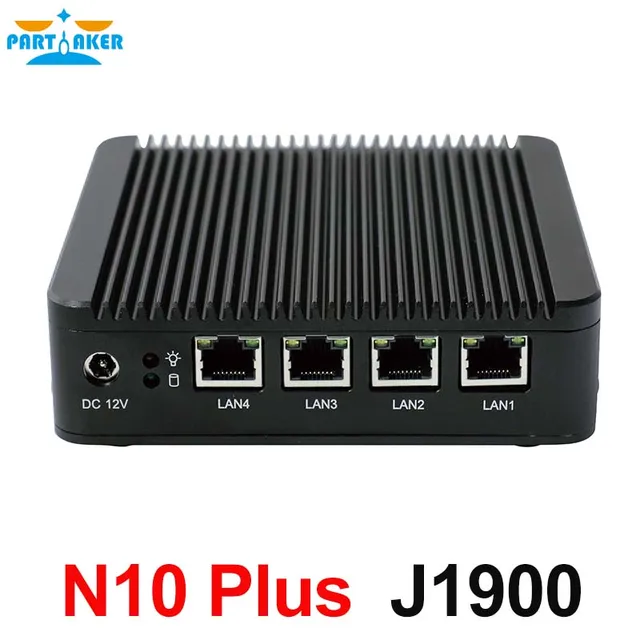 Best Price Partaker N10 Plus J1900 Quad Core Mini PC Mini Server With intel 4*Lan Support Linux Pfsense 3G/4G Best Price Partaker N10 Plus J1900 Quad Core Mini PC Mini Server With intel 4*Lan Support Linux Pfsense 3G/4G