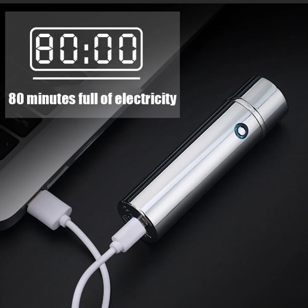 Cool Six Arc перезаряжаемая Зажигалка USB импульсная курительная трубка ветрозащитные