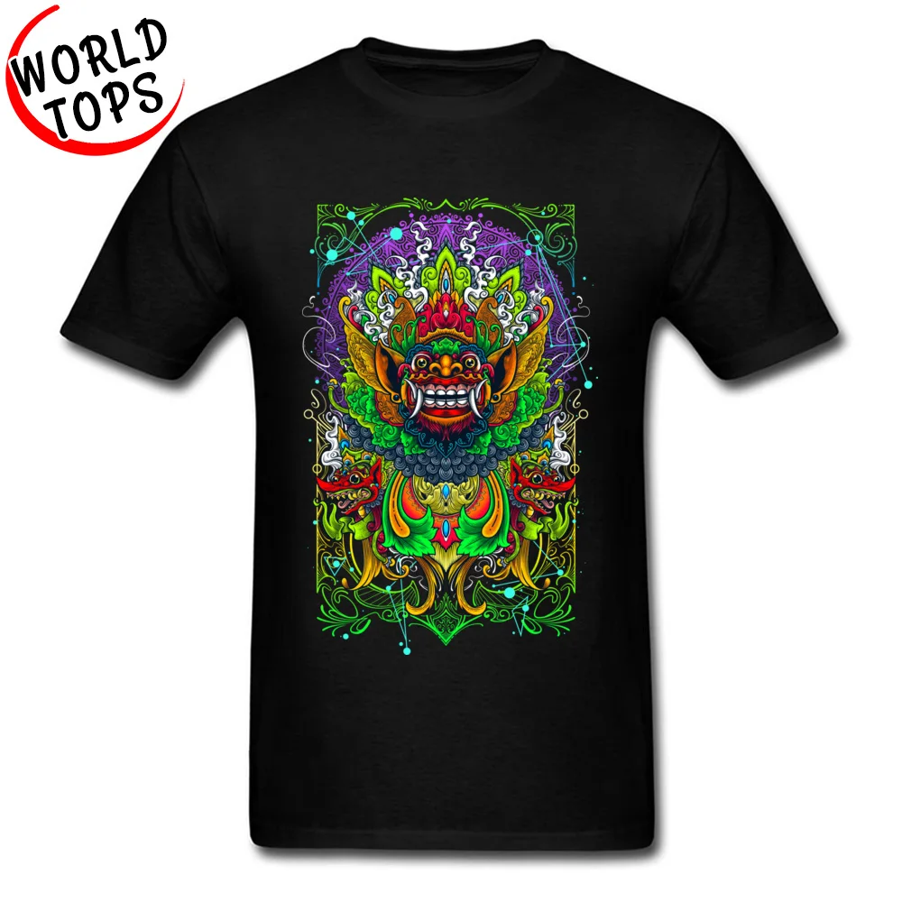 

Men's Tees Balinese Barong ed T Shirts One Punch Man Autumn Tops T Shirt Birthday Tee Shirts Supernatural Round Collar