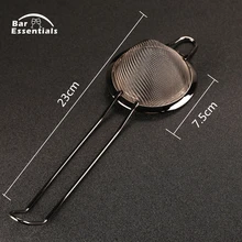 Нержавеющая сталь проволока тонкой сетки масло коктейльное ситечко высокое качество сито для муки, решето дуршлаги DIY кухня барные инструменты