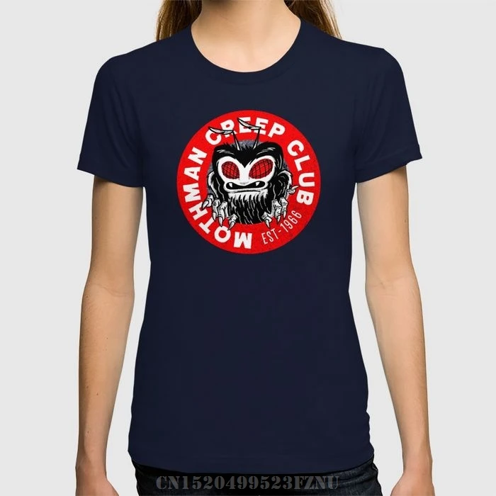 2018 цена футболка для девочек mothman ползучести клуб короткими рукавами