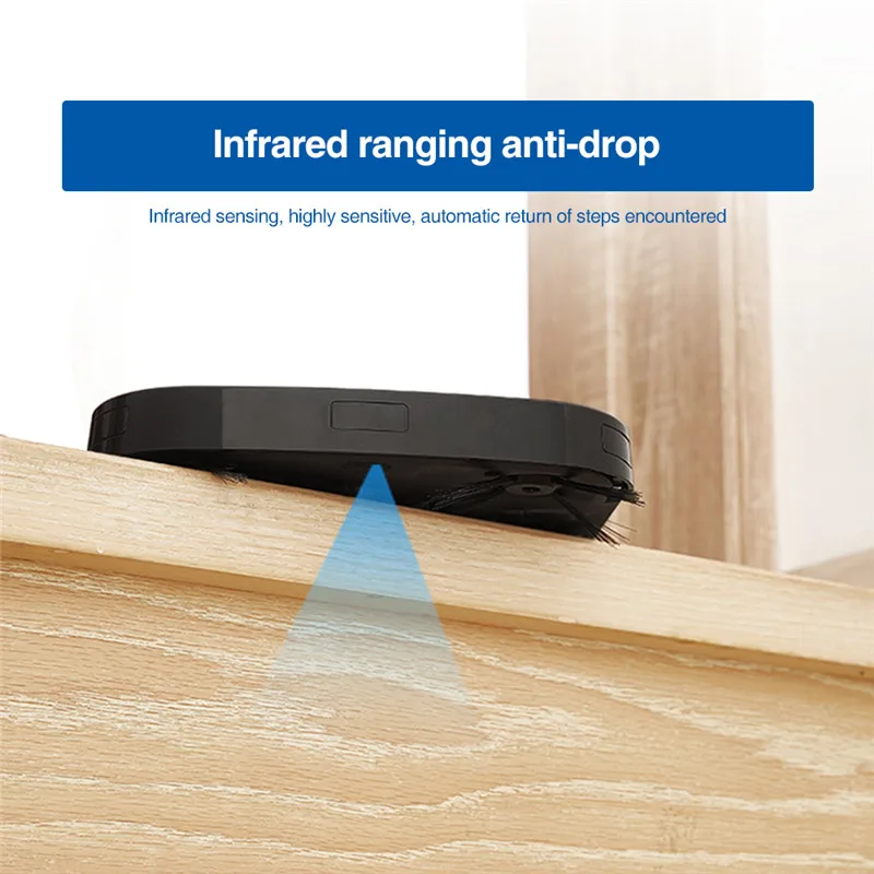 Cleaner Robot Slim Design Sweeper Intelligent Vacuums Robot Control Charge Dust Sterilize Smart Cleaning For Home DryWet Drag21 (4)