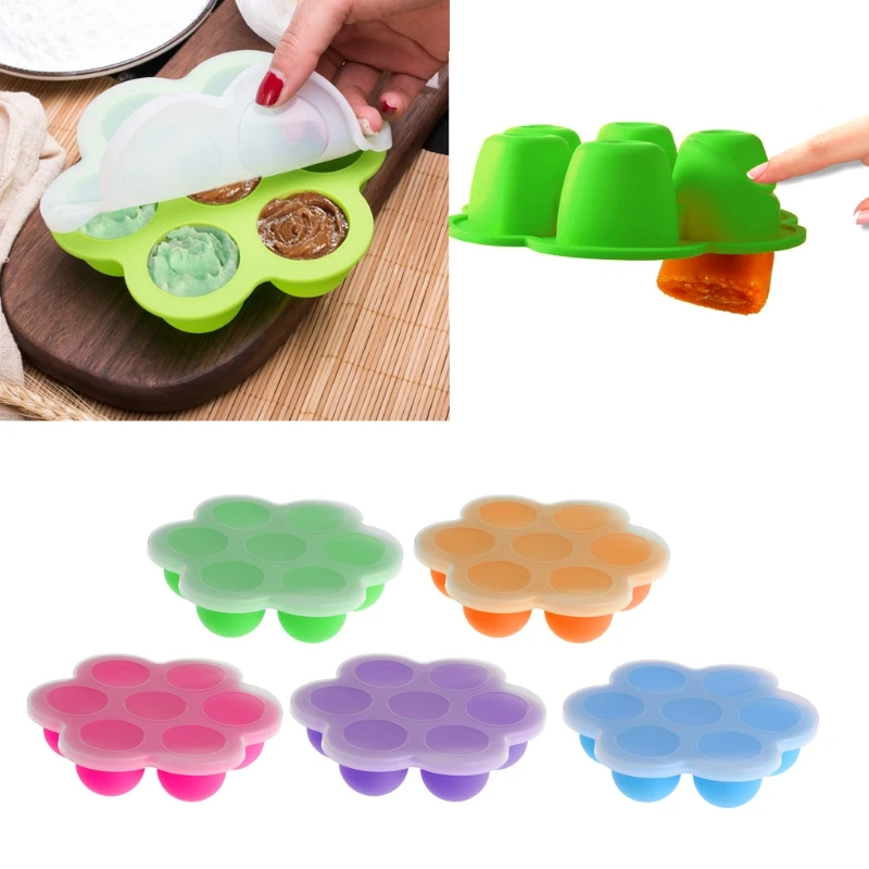 

Baby Food Dishes Baby Food Container Infant Fruit Breast Milk Storage Box Freezer Tray Crisper Infants Handmade Feeding Food Box