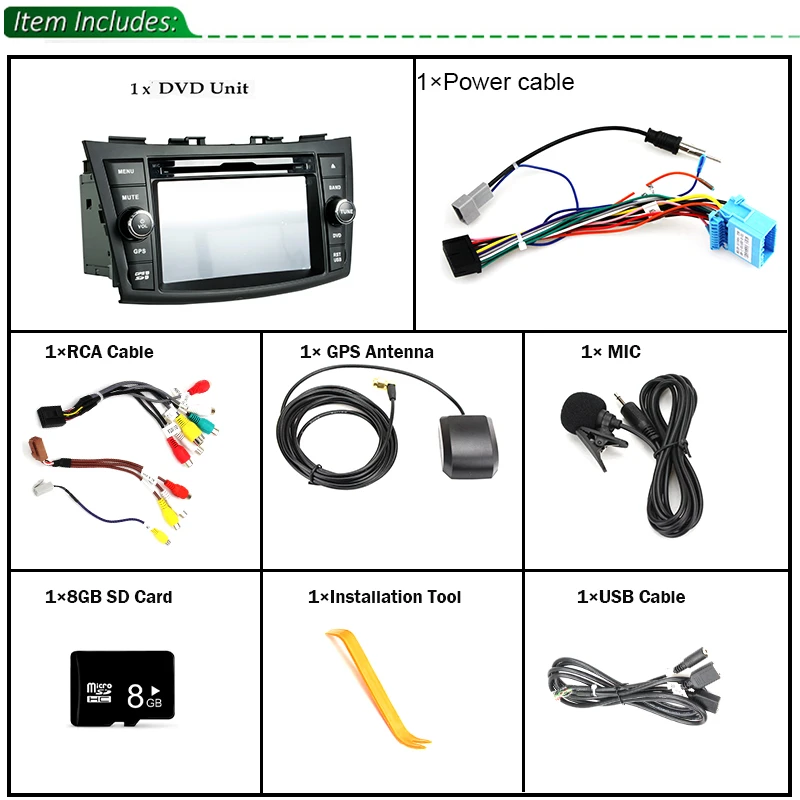 Sale HaiSunny 4G RAM Android 8.0 Car DVD For Suzuki Swift 2013 2014 32G Radio GPS Multimedia Player Head Unit 5