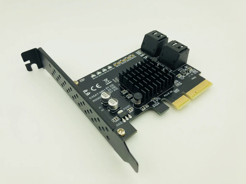 Плата Raid на 4 порта SATA 3 0 PCI Express плата расширения Marvell 88SE9230 совместимая с чипсетом E