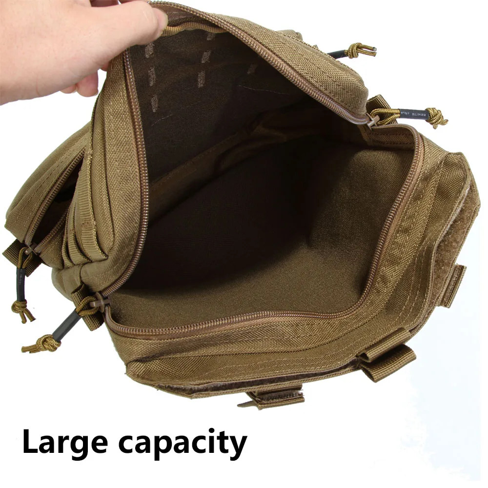 SPANKER 3L Tactical Molle Portable Hydration Pack Fit JPC Vest Outdoor Hunting Water Bag Military Assault Backpack 1000D Nylon