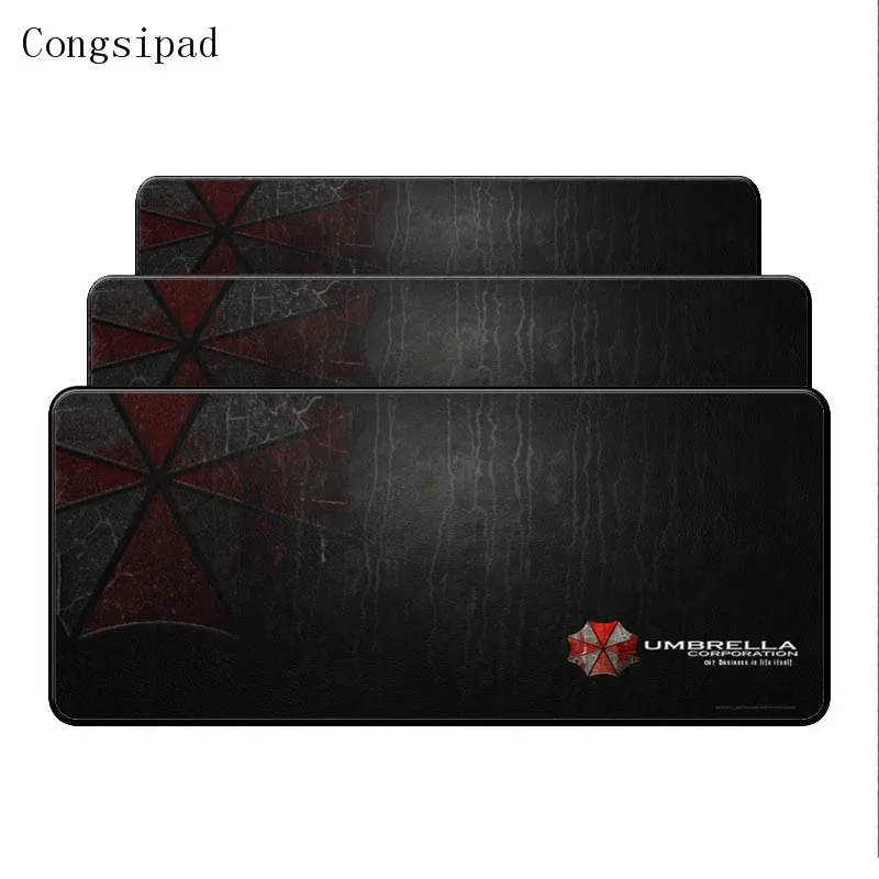 Congsipad Зонт логотип 900x400x2 мм коврик для мыши прецизионный фиксирующий край компьютерный стол игровые коврики компьютерный коврик для мыши коврики для ноутбука