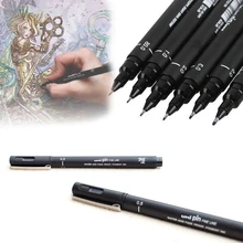 Техническая ручка пластиковый мультфильм дизайн живопись канцелярские художественные школьные маркеры эскиз графический инструмент для письма