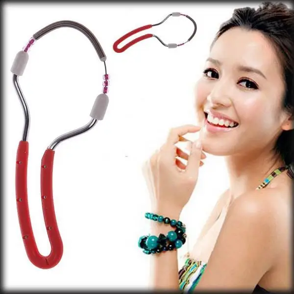 by dhl or ems 500pcs Facial hair removal epilator facial manually pull