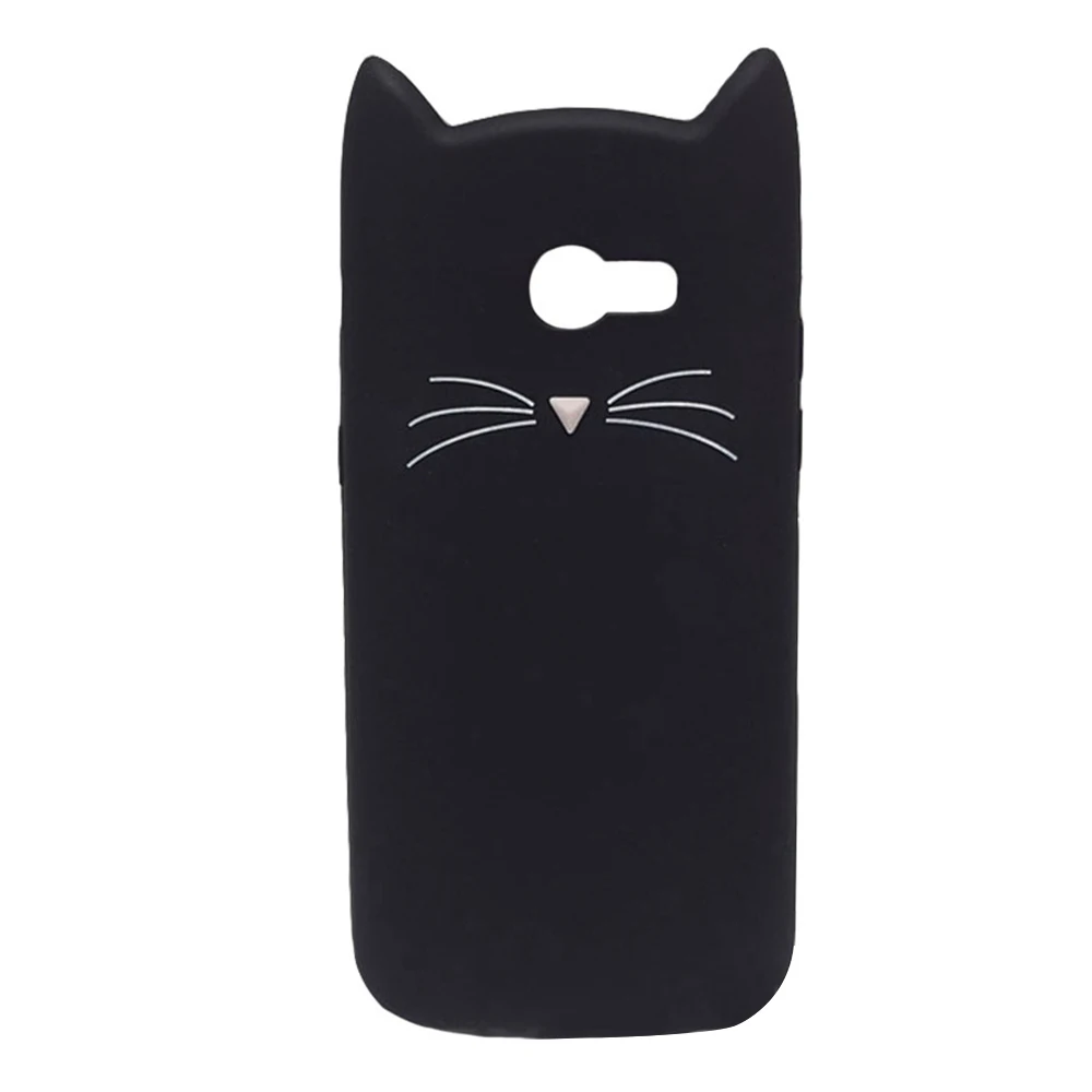 3D Cute Squishy Beard Cat Silicone Case For XiaoMi RedMi Note 5 Candy Color Soft Cover XioMi RedMi Note 5 pro 5pro Global 5.99\