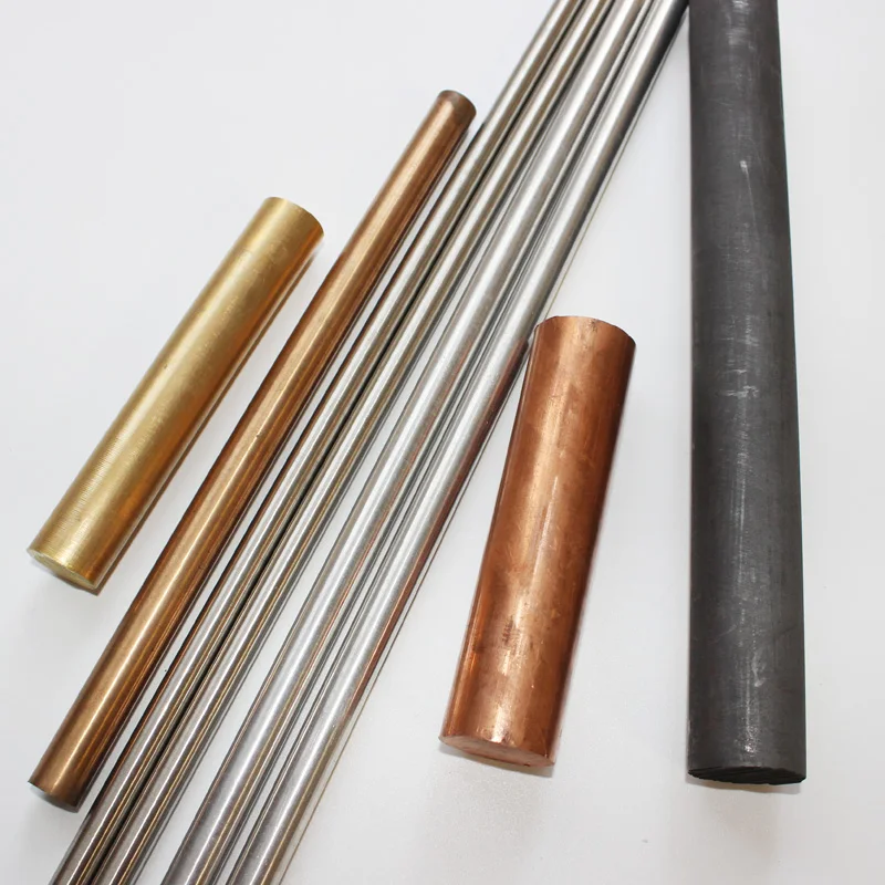 

brass/copper/graphite/aluminum/silver/tungsten metal rods electrode bar anode for electroplating solution
