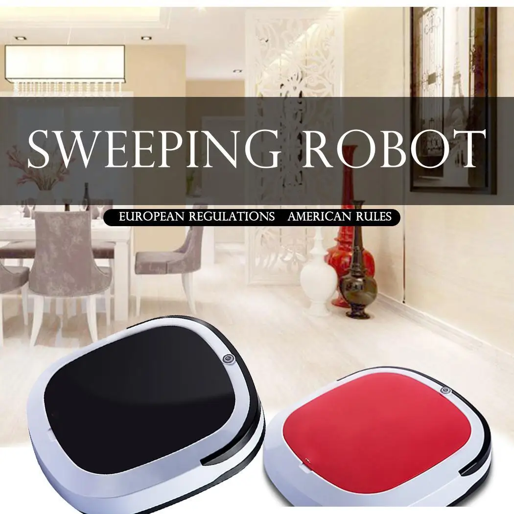 

Mini Automatic Induction Sweeping Robot Floor 0.5 ~ 1A Casual DC 2V Cleaning Sweeping USB / Li-ion18650 Robot