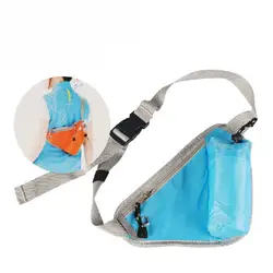 Поясная Водонепроницаемый Велосипедный Спорт треугольная поясная сумка карман бутылку воды обтяжку талии пакет