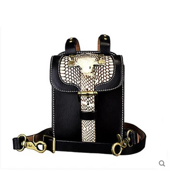 

jialante Real snakeskin men's leather bags for men's bags