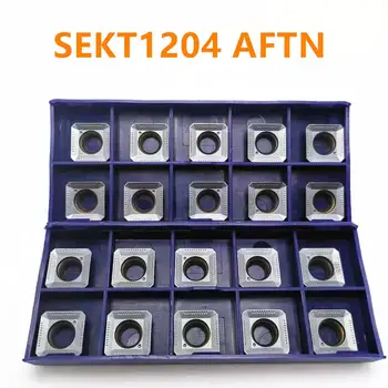 

Tungsten Carbide SEKT1204 AFTN LT30 Milling Insert Carbide Blade Turning Tool SEKT1204 CNC Lathe Blade Milling Cutter