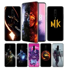 Mortal Kombat Soft Black Silicone Case Cover for OnePlus 6 6T 7 Pro 5G Ultra-thin TPU Phone Back Protective