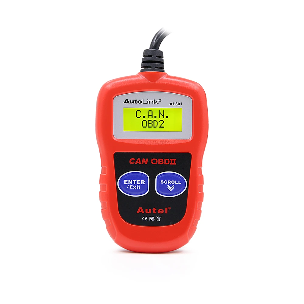 Autel AutoLink AL301 OBDII OBD2 CAN Code Reader Scanner Auto Fault obd2 Diagnostic Scan tool