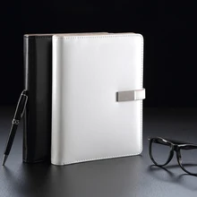 Искусственная кожа бизнес-ноутбук B5 большой спиральный блокнот планировщик список дел Органайзер с отрывными листами записная книжка канцелярские принадлежности