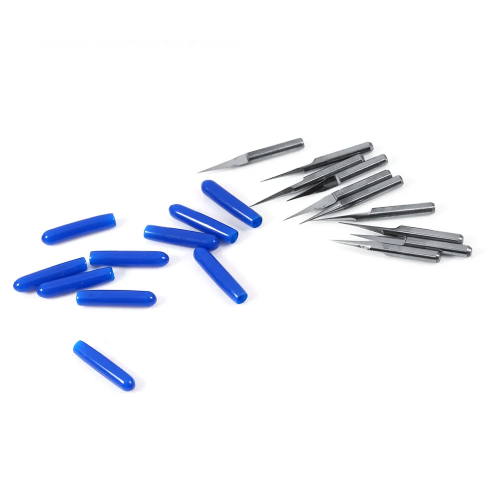 

1 Set (10Pcs) 3.175mm / 0.125" Cemented Carbide Engraving CNC Bit Router Carving Tool 10 Degree