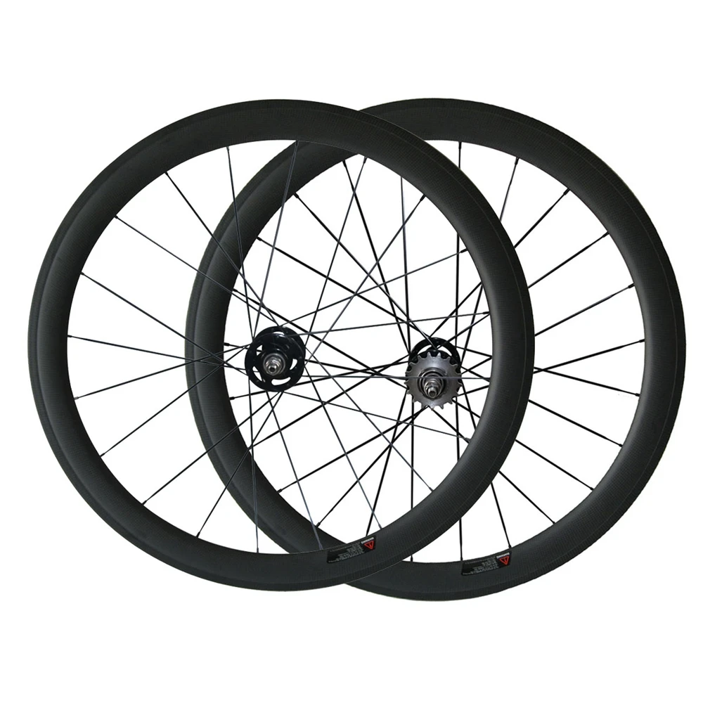 Best 700C Carbon Wheel Fixed Gear Track 30MM 38MM 45MM 50MM 60MM 88MM Clincher Tubular Wheels Carbon Track and Field Bicycle Wheel 2