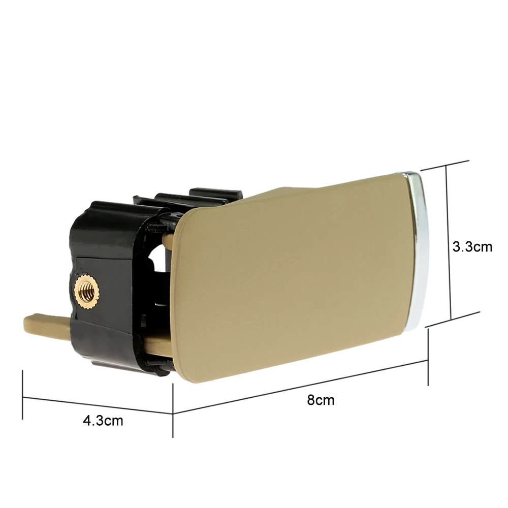 Левосторонний привод отделка ящика для перчаток крышка ручки защелкивающийся/замок Съемник Крышка для Audi A4 8E B6 B7 2001-2007 аксессуары для стайлинга автомобилей