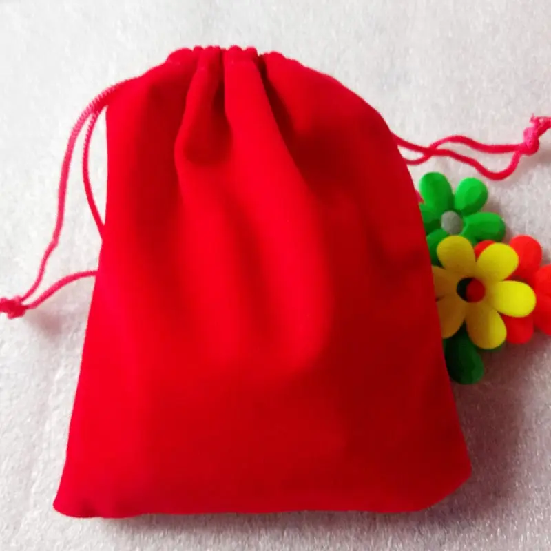 1000pcs 7x9cm Jewelry Bags Pouch Velvet Bags Jewellery Pouches Gift Bag