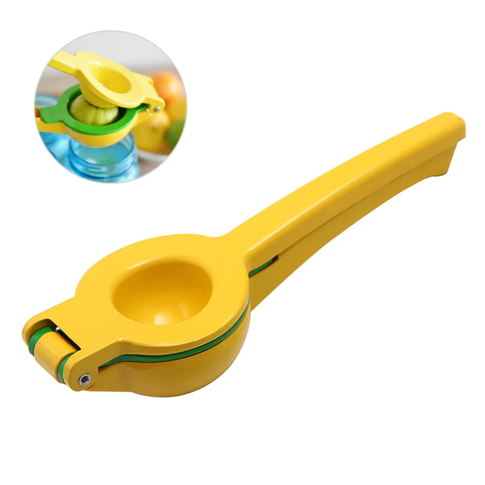 

Two-Layer Lemon Clamp Aluminum Alloy Two-In-One Fruit Juicer Kitchen Manual Juicer Multi-Function Juicer