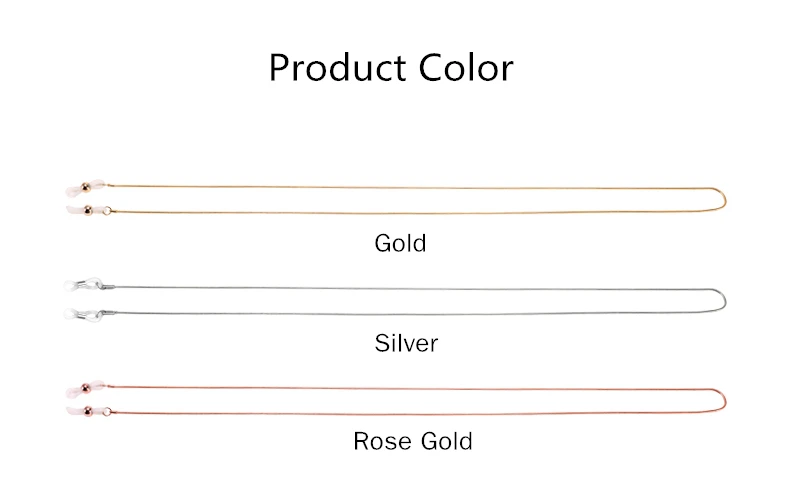 PARZIN, модная Нескользящая цепочка для очков, Женская ретро позолоченная цепочка для очков для чтения, металлическая цепочка для солнцезащитных очков