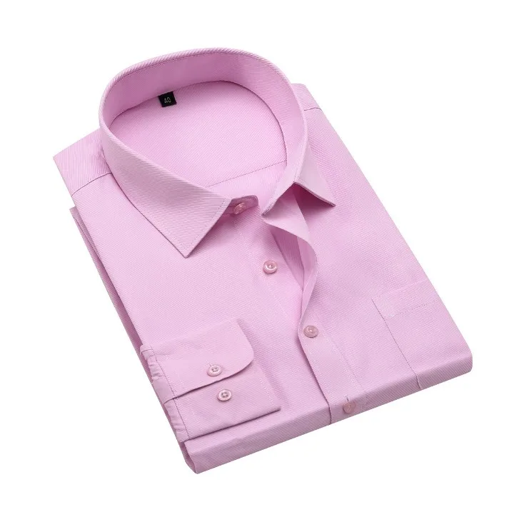 Модные Для мужчин рубашка мужской рубашки Мужская Мода Повседневное с длинным рукавом Бизнес официальная рубашка плюс Размеры