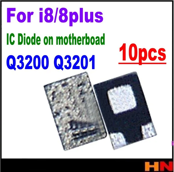 10 шт./лот Q3200 Q3201 для iphone 8 plus X IC Diode НА материнской плате | Мобильные телефоны и