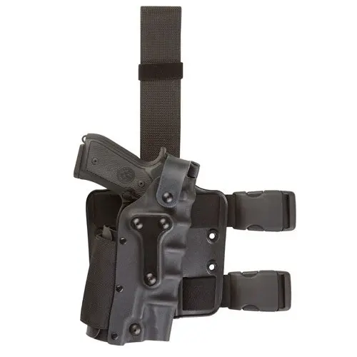 

Gun Holster 3280 Military Tactical Leg Belt Holster Black Tan fits Right Left Hand for GL 17/M9 /Colt 1911 /HK USP