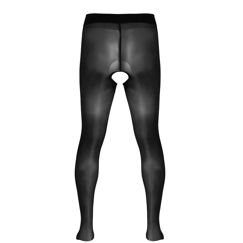 men's stocking sexy lingerie mens pantyhose closed toes open crotch Tights Hosiery sexy pantyhose for men erotic stockings