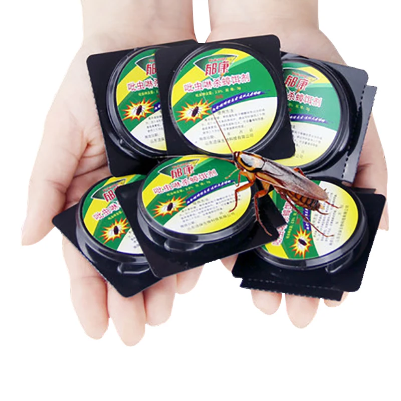 

6PCS Powerful Effective Powder Killer Cockroach Bait Special Insecticide whole nest of Catch and kill prevention of pests