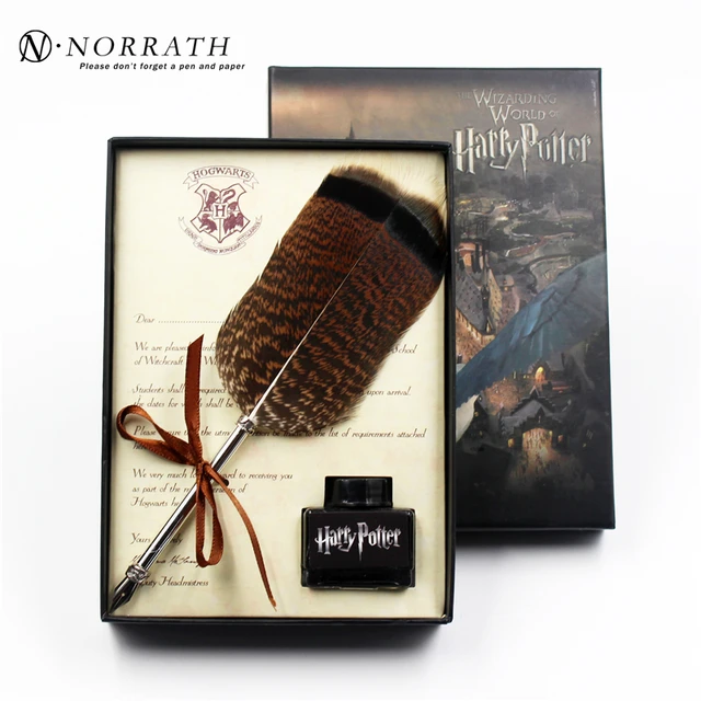 Buy Harry Potter Vintage Feather Fountain Pen Luxury