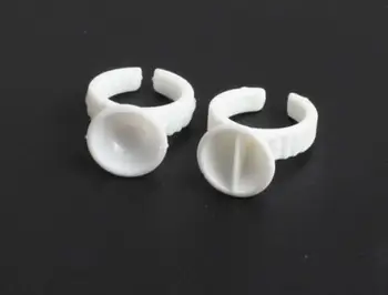 

5000 pcs Adhesive Eyelash Pallet Holder Set Disposable Glue Holder Ring Pallet for Eyelash Extension Tattoo Pigment