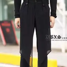 27-44 мужские новые DJ клуб бар брюки мужские летние брюки мужские тонкие брюки танцевальные сценические костюмы певицы одежда