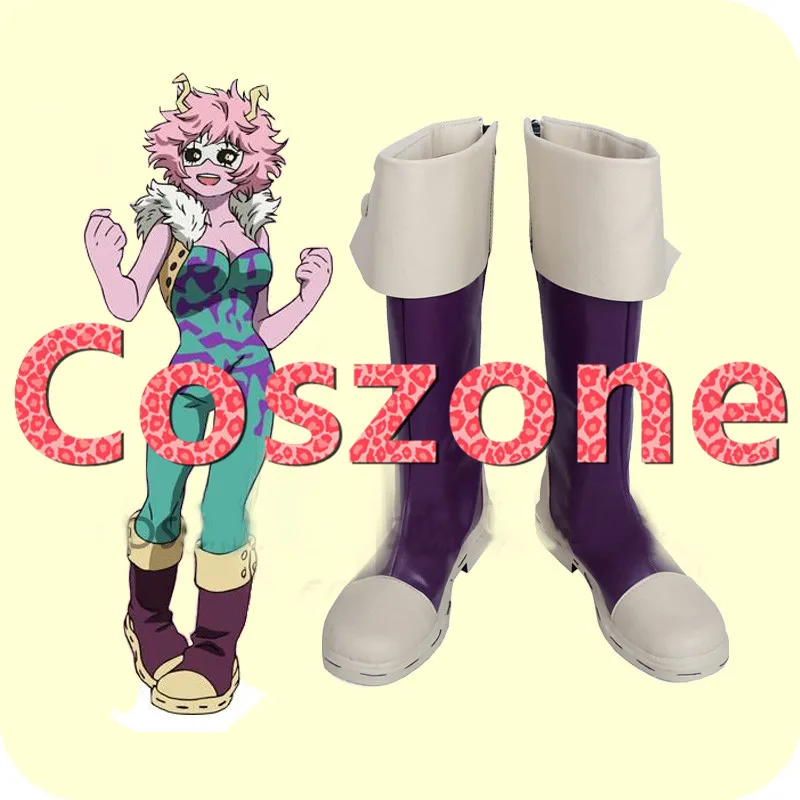 My Hero Academia Boku no Hero Akademia Mina Ashido Cosplay Shoes (1)
