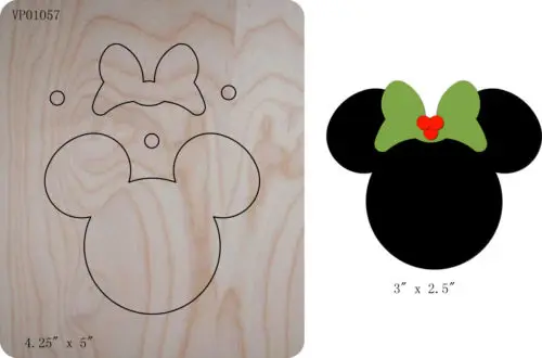 mickey Wooden dies fit /Scrabooking muyu | Дом и сад