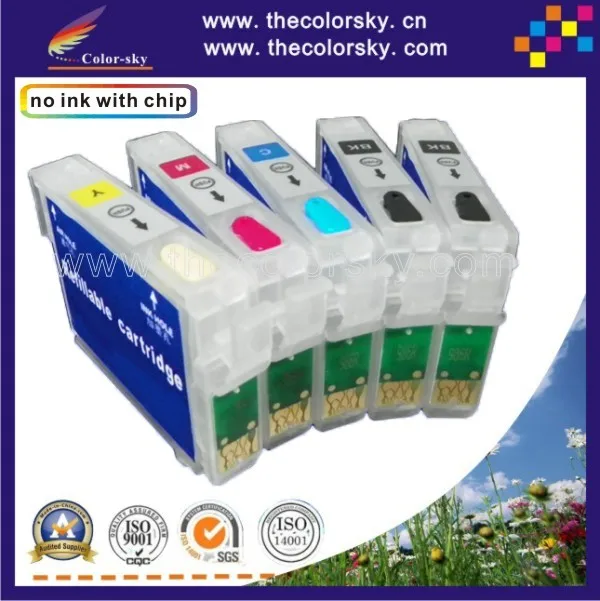 RCE-711H-1004) многоразовый картридж для Epson T0711H T1002-T1004 71 H 71 711 H 100 B1100 B40W BX310FN BX600FW