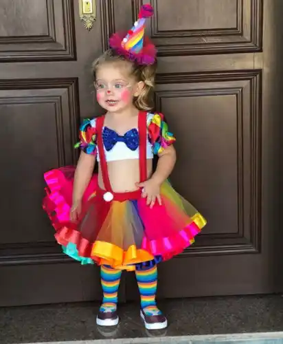 fancy skirt top for girl
