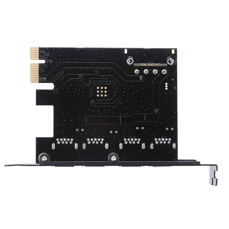 4 puertos USB 3,0 PCI-E adaptador de tarjeta de expansión 4 pines conector de alimentación para componentes de ordenador de escritorio añadir en tarjetas 4 puertos USB 3,0 PCI-E adaptador de tarjeta de expansión 4 pines conector de alimentación para componentes de ordenador de escritorio añadir en tarjetas