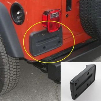 

Tail Rear License Plate Frame Number Holder Mounting Bracket ABS For Jeep Wrangler TJ 2nd Generation 97-06 Free Shipping