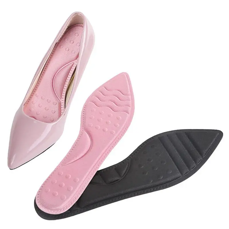 Обуви колодки Для женщин высокое стельки для обуви на каблуках ортопедические 3D Поддержка дышащая Подушка массажная