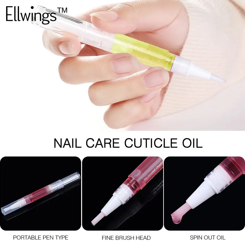 Ellwings масло для ногтей ручка дизайна Behandeling ревитализатор кутикулы Оли Olie
