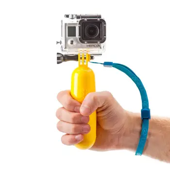 

20PCS GoPole Bobber Flotation Floating Floaty Hand Handle Grip With Wrist Strap and screw For GoPro HD 1,2 & 3 Camera